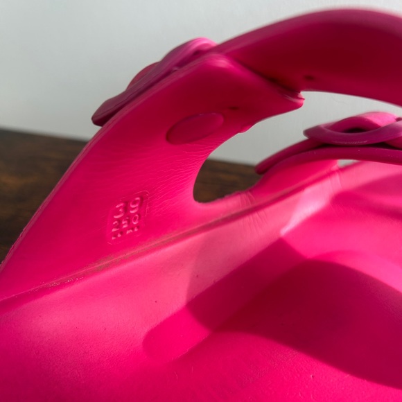 Birkenstock Arizona EVA Pink Slides Size 39 L8 M6 - Picture 3 of 6